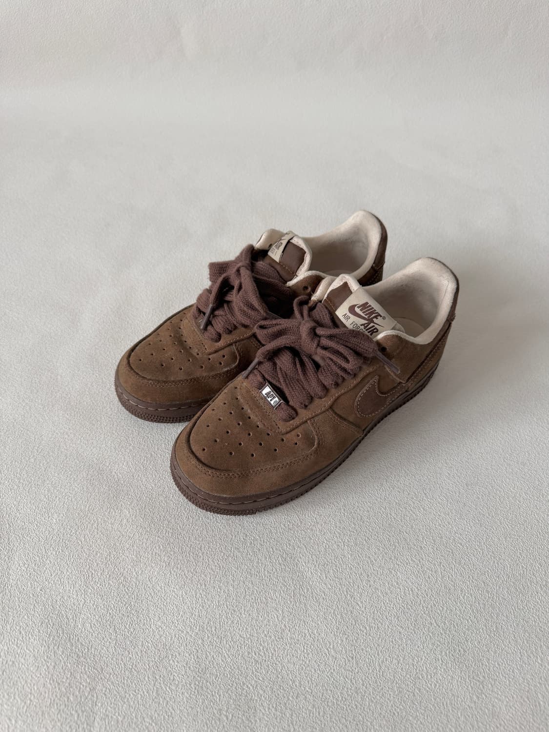 [230]나이키(NIKE) 스웨이드 브라운 포스로우 상품이미지3