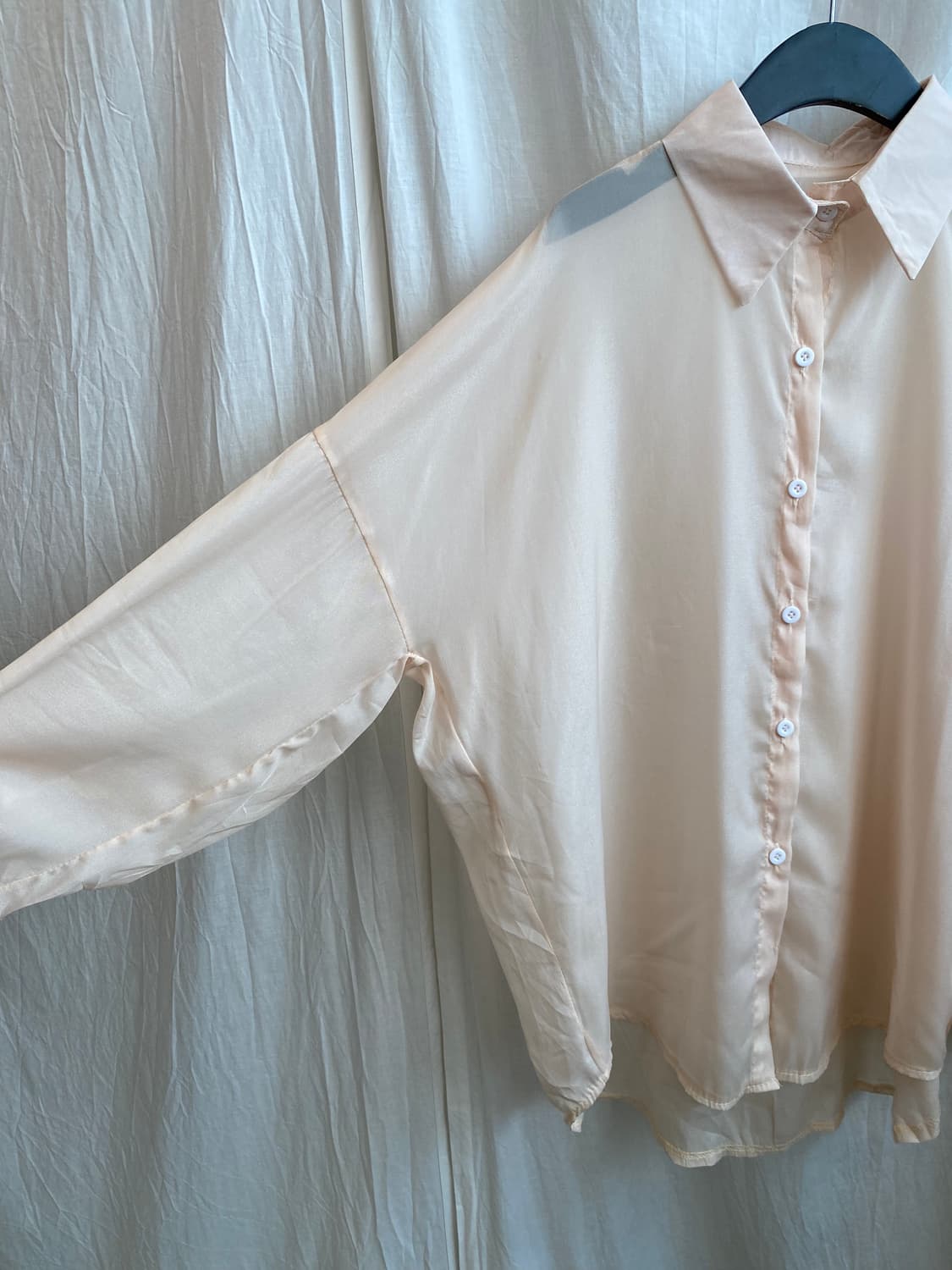 스킨 시스루 블라우스(F) 상품이미지6