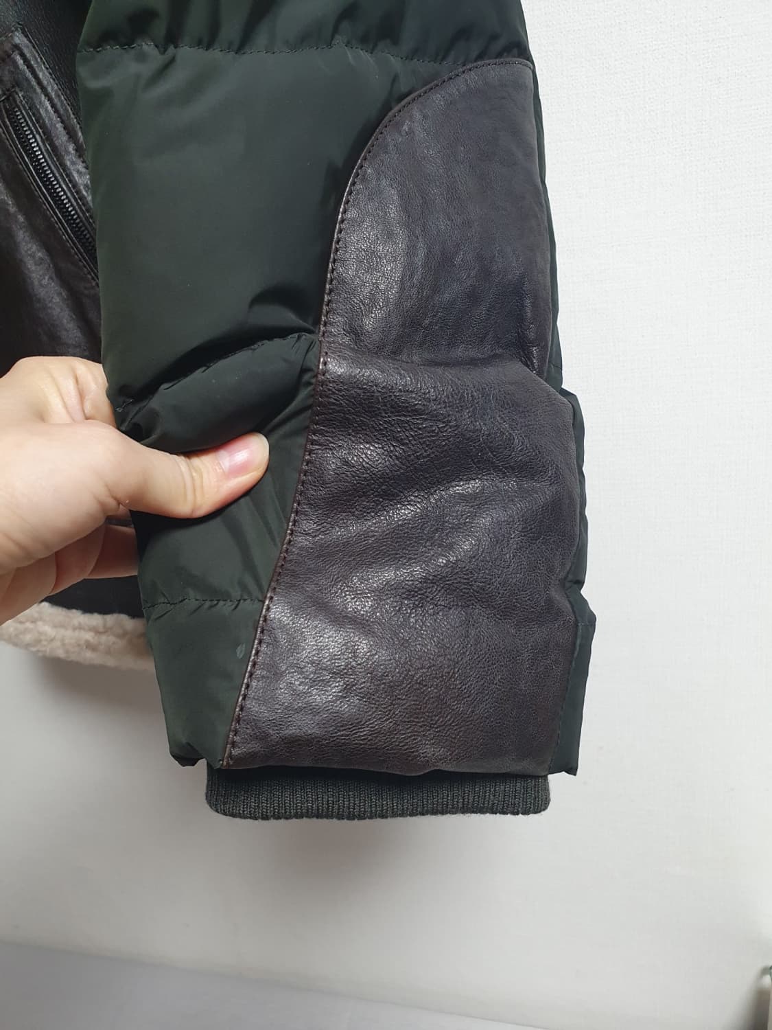 택포가 까스텔바작 양가죽 구스다운 패딩 105   상품이미지3