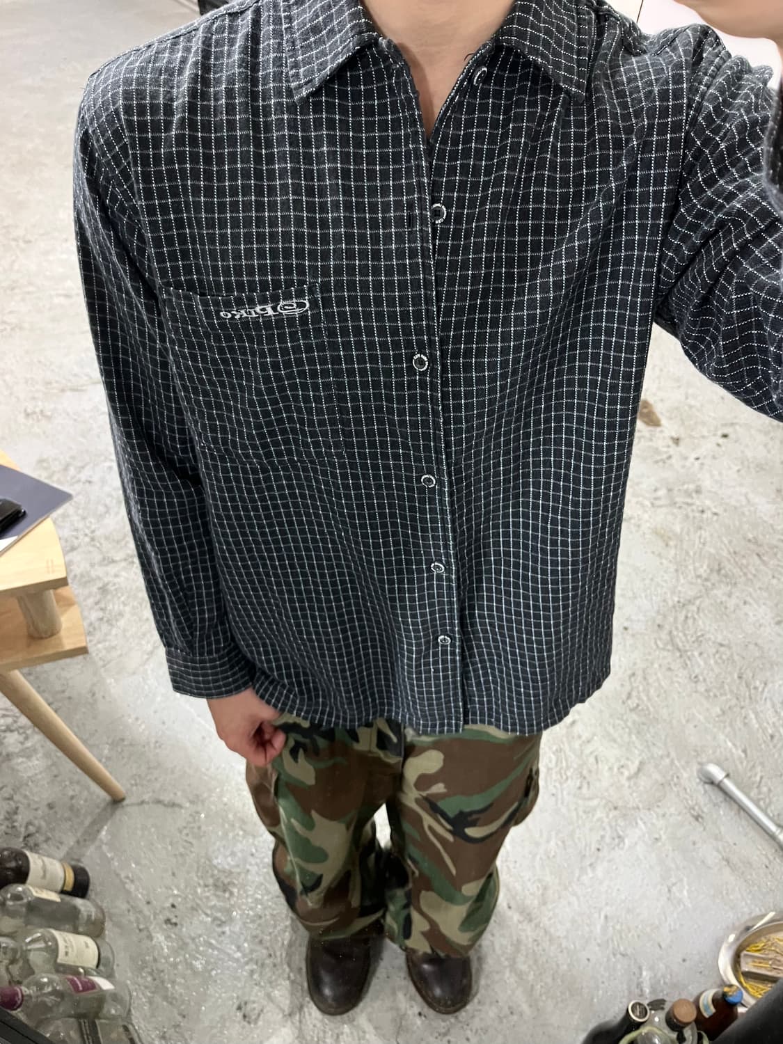 Piko check shirt 상품이미지2
