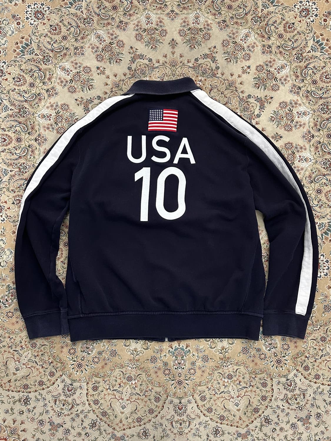 폴로 랄프로렌 네이비 USA 성조기 빅포니 스웻집업  상품이미지4