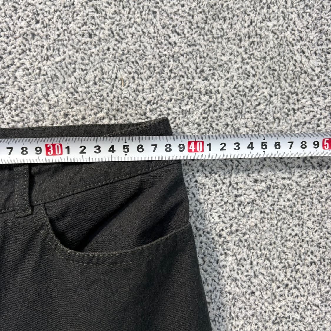 38 조셉 흑청 데님 팬츠 0323J 상품이미지7