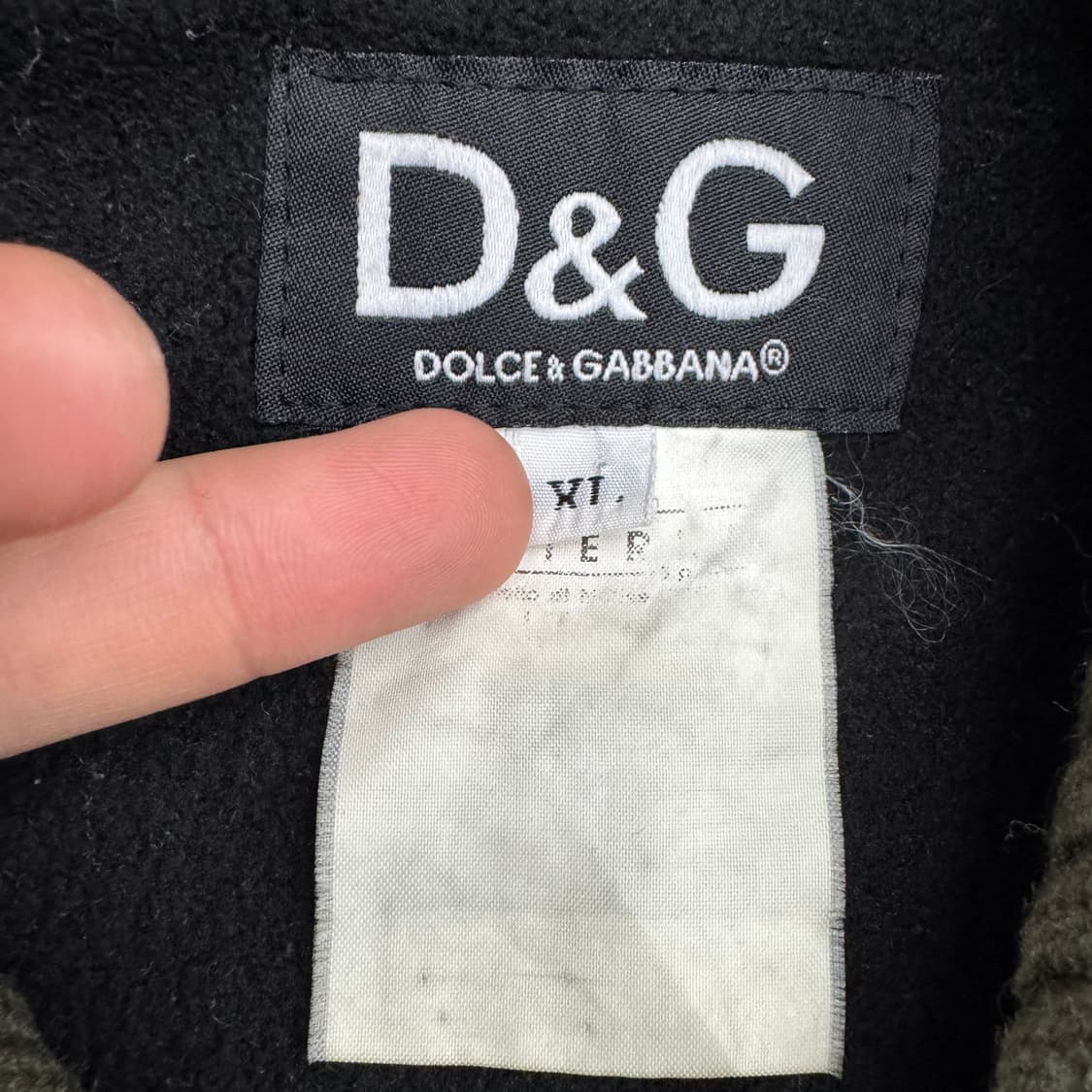 돌체엔가바나 하이넥 봄버 자켓 카키 상품이미지7