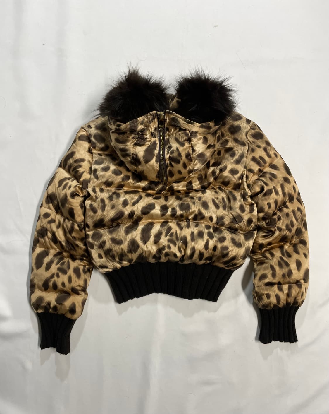 n2b 모티브 울프죠 퍼 후드 패딩 봄버 상품이미지3