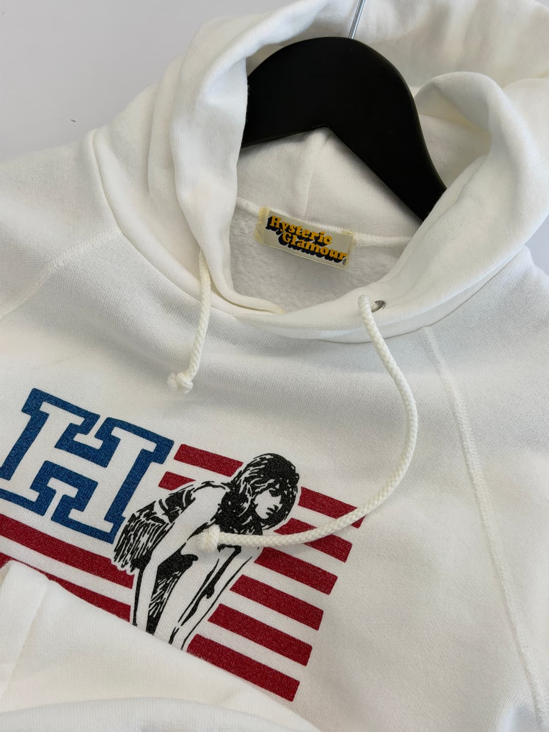 Hysteric Glamour 아메리칸 그래픽 크롭 후드 상품이미지1