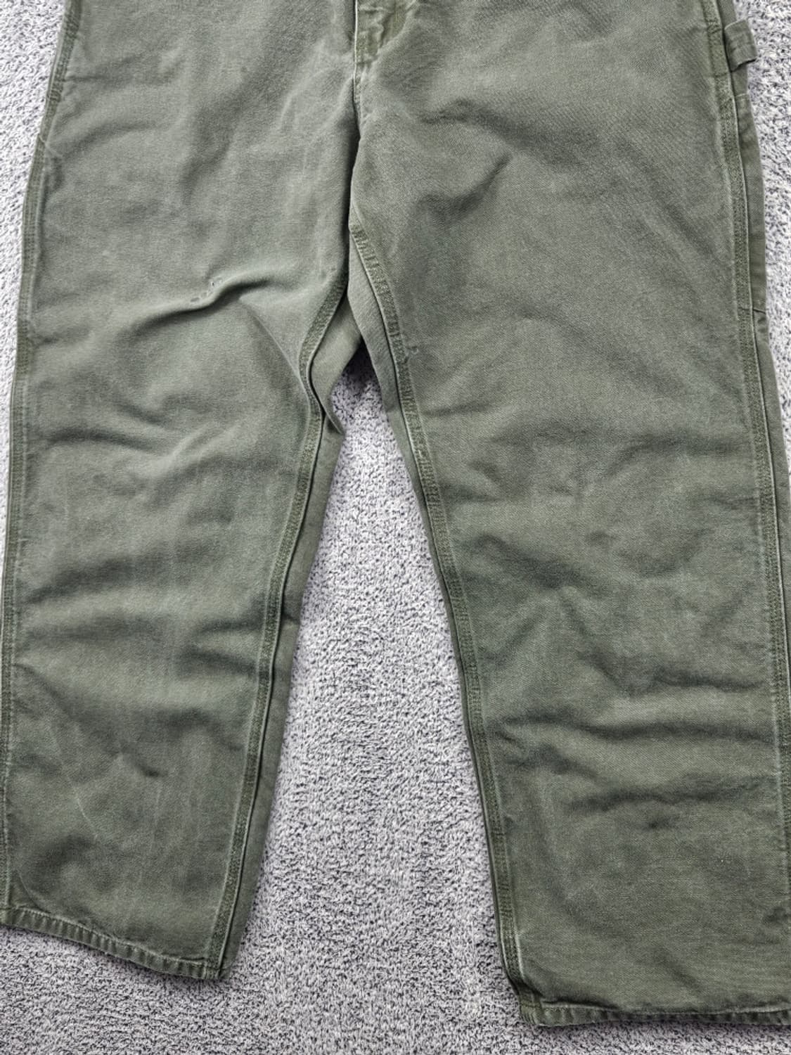 칼하트 덕캔버스 싱글니 카펜터 워크팬츠 ( 33X30 ) / 11734 상품이미지6