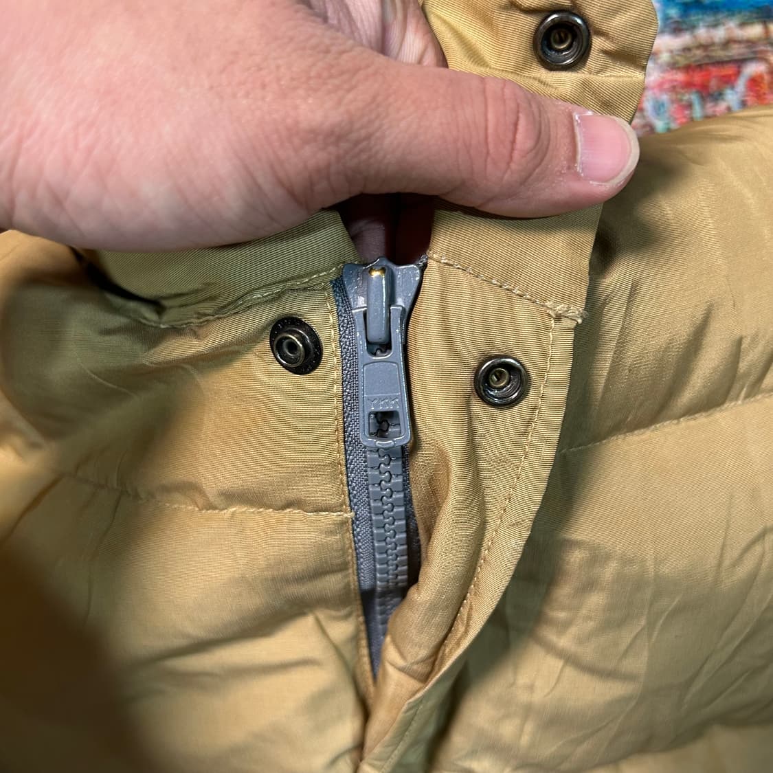 [L] 시에라 디자인 베이지 구스다운 푸퍼 패딩  상품이미지3