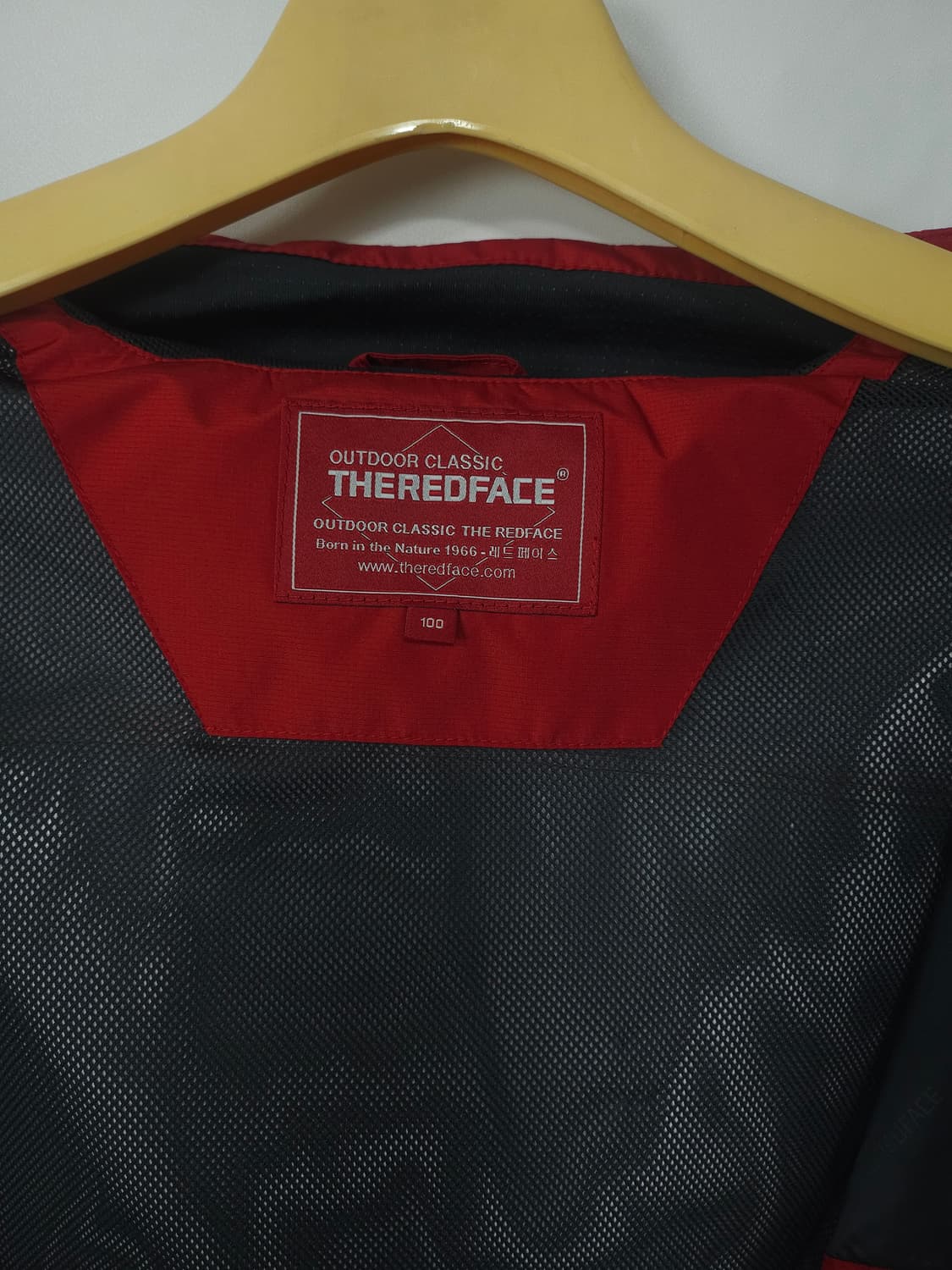 레드페이스 남성 바람막이 자켓 레드 100 L 새제품급 상품이미지9