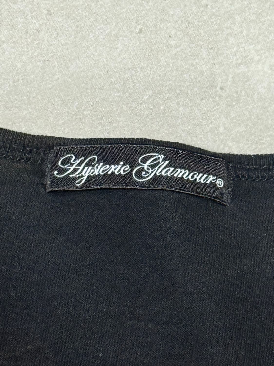 히스테릭 글래머 아카이브 런던 히스걸 롱슬리브 티셔츠 상품이미지2