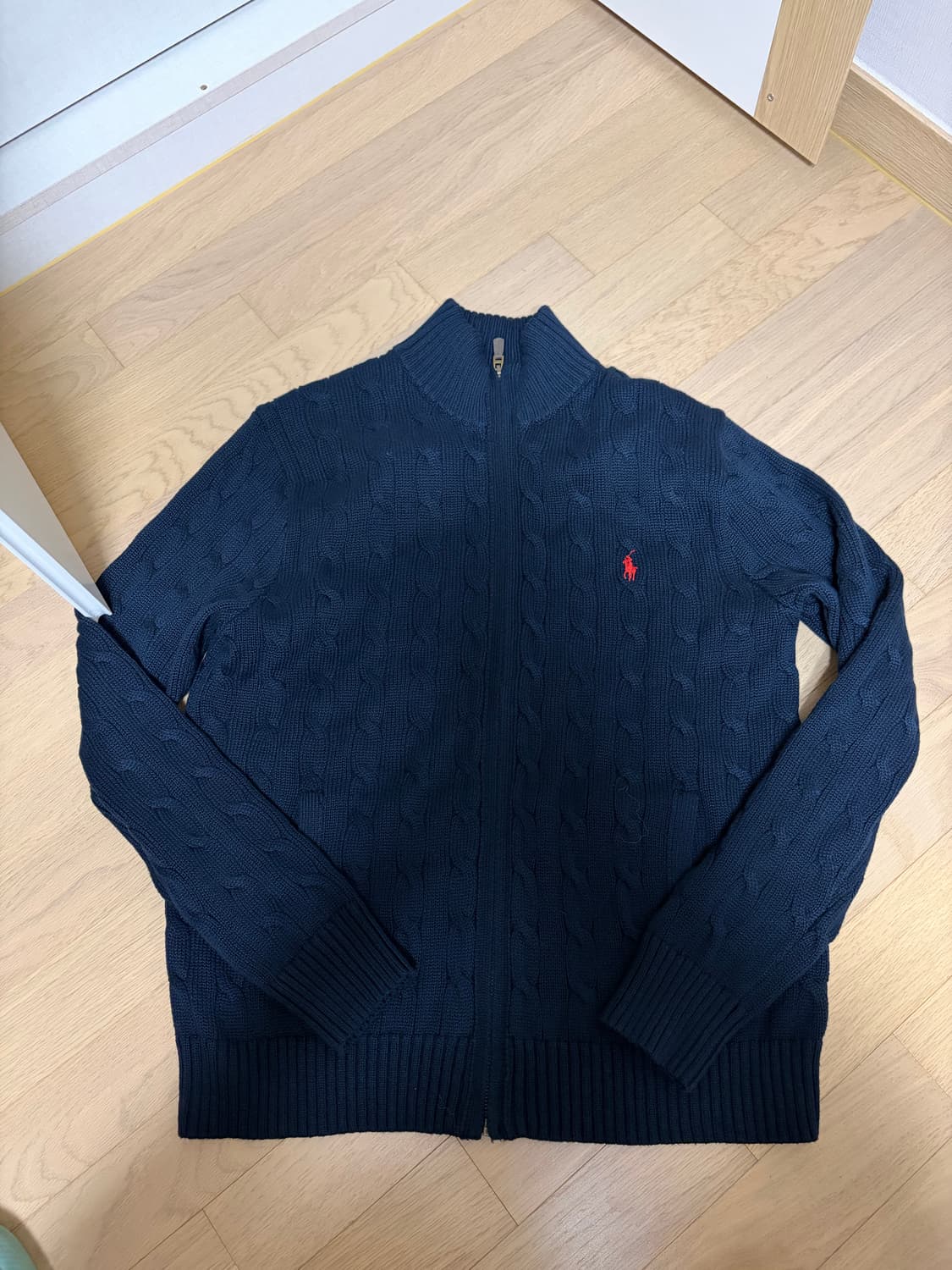 폴로랄르포렌 니트집업 상품이미지1