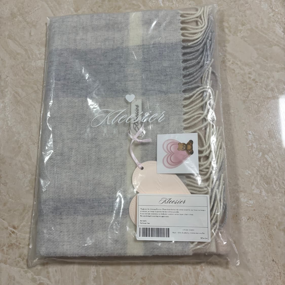 새상품 클리시어 목도리 머플러 상품이미지2