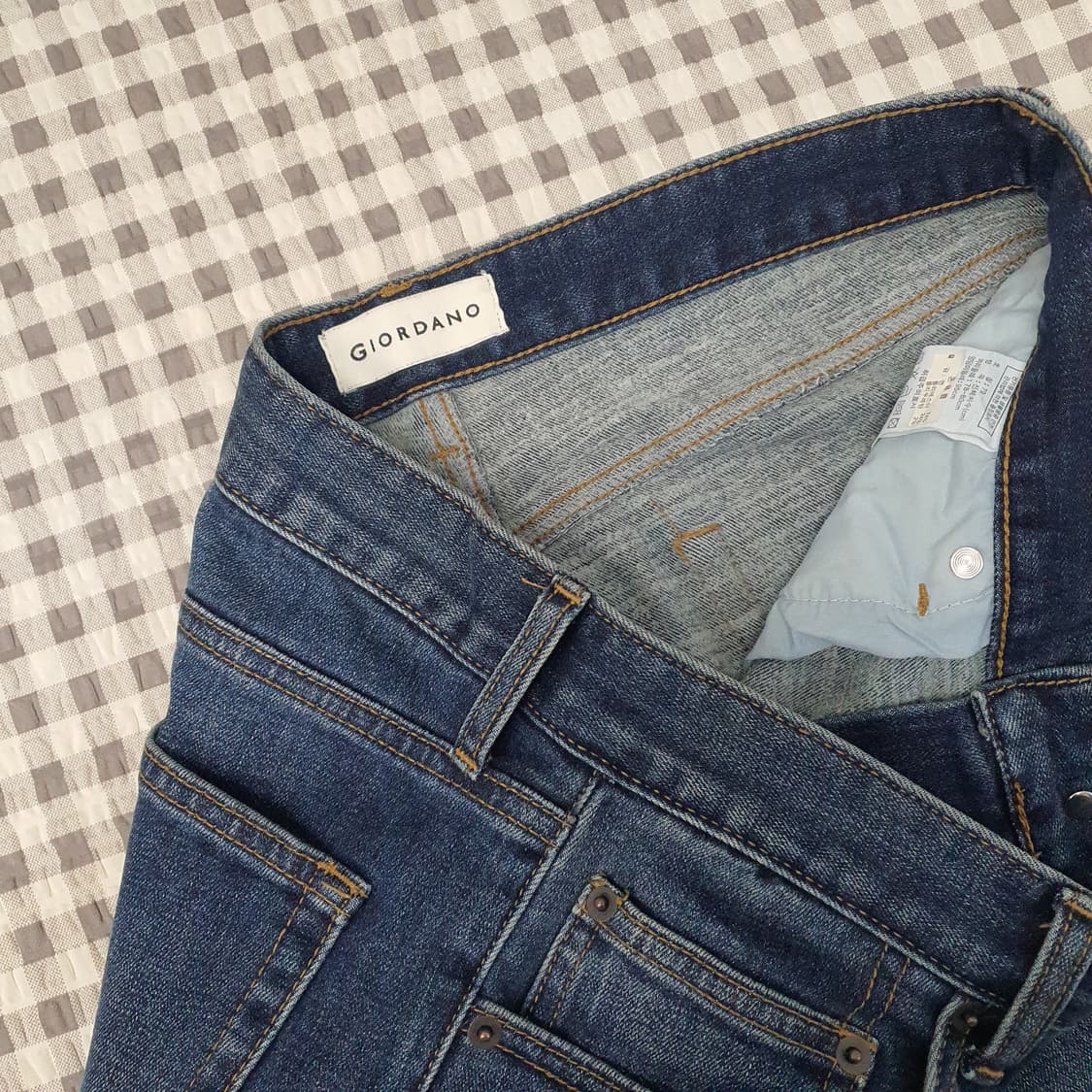 지오다노 기모 스판 청바지 남자30 상품이미지2
