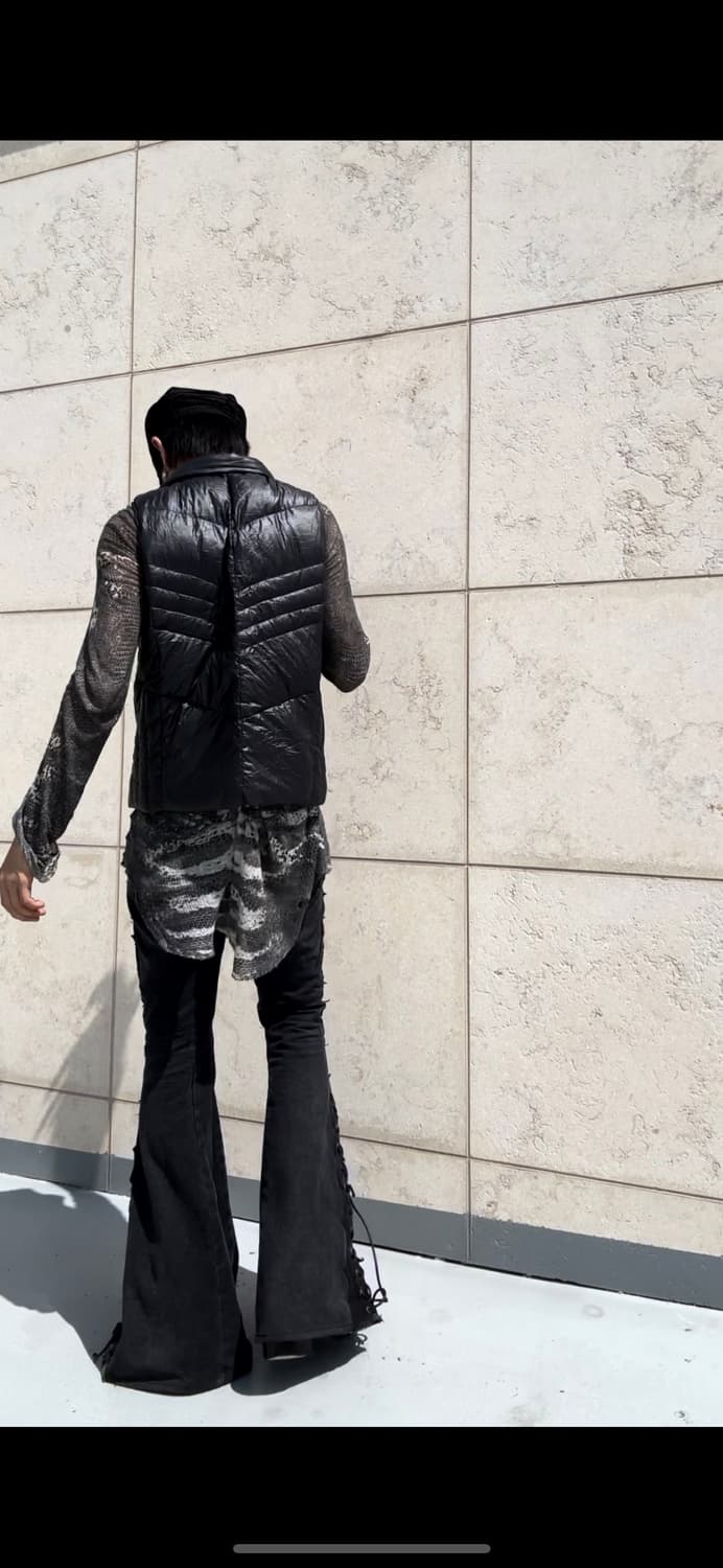 “Rusk K” Y2K Patch Zipper Vest Zip Up 상품이미지9