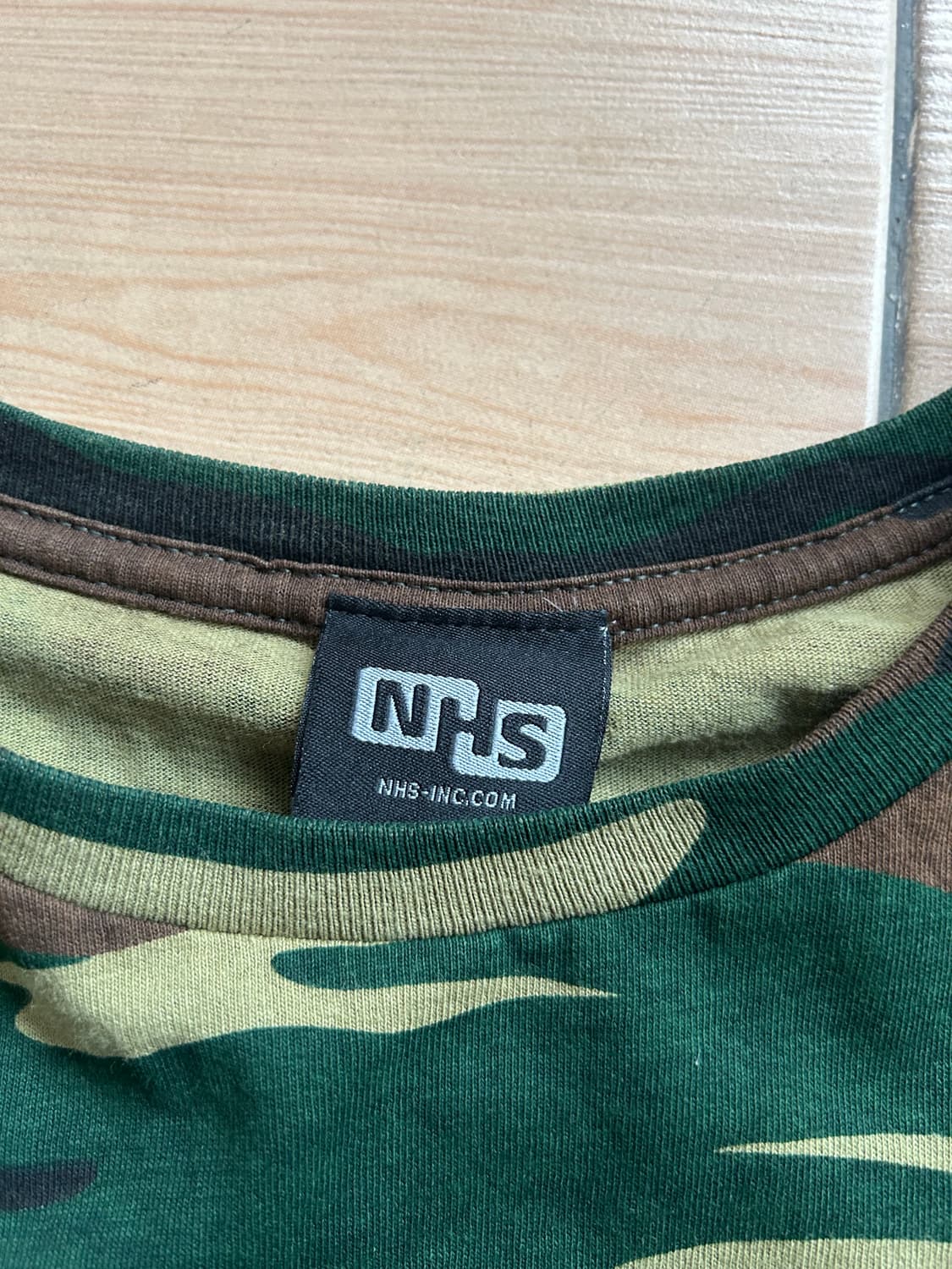 90’s 인디펜던트트럭 카모티셔츠 상품이미지3