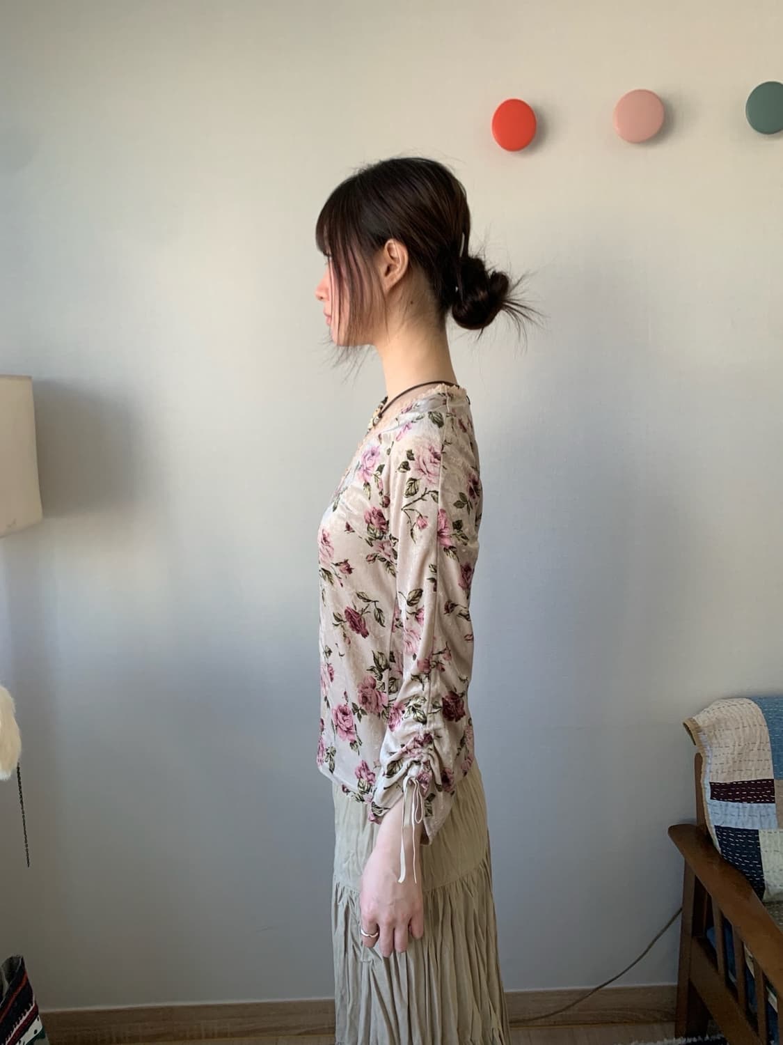 ethnic rose blouse 상품이미지5