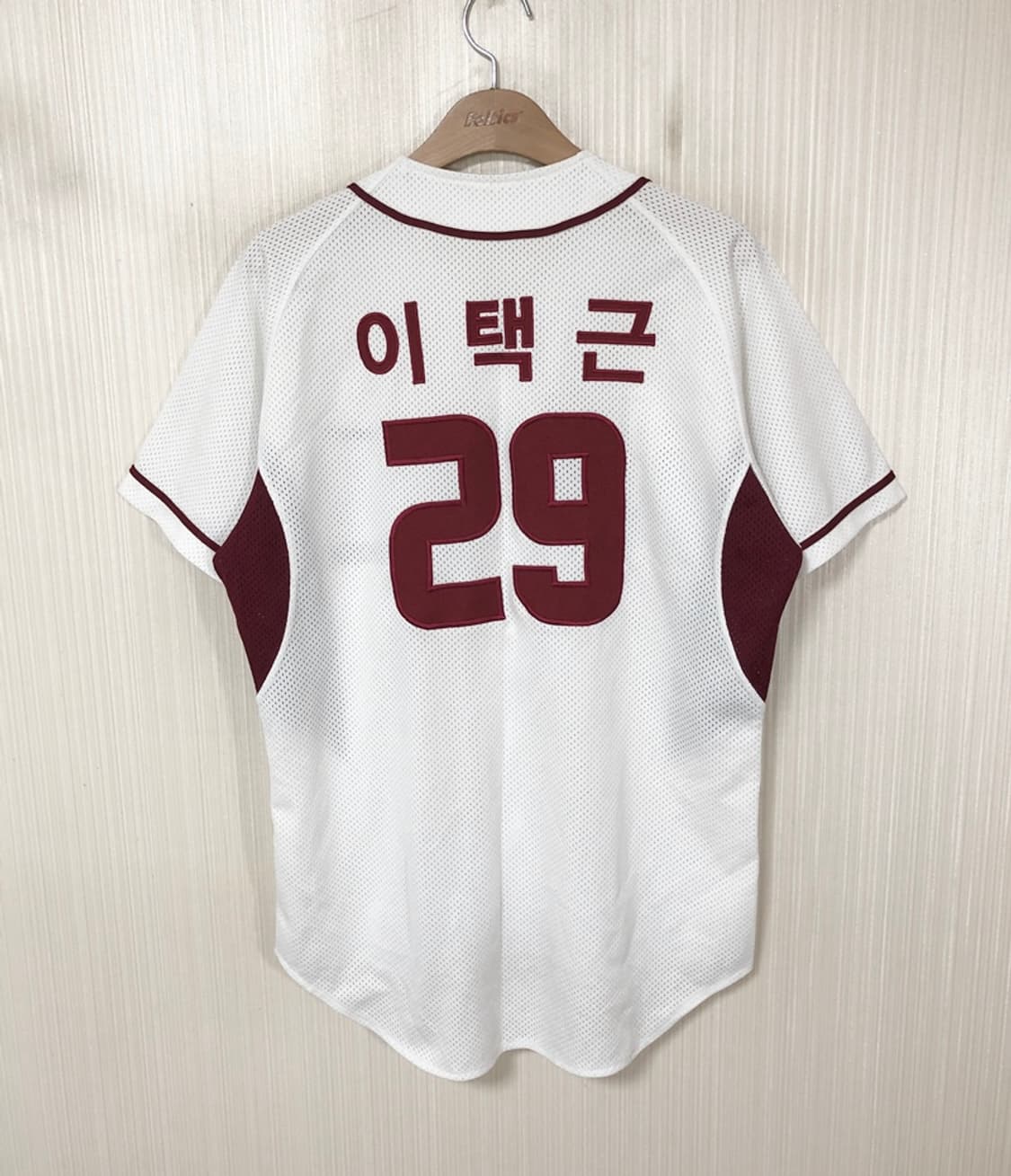 KBO 위팬 넥센(키움)히어로즈 홈유니폼/져지 100 #29 이택근 상품이미지1