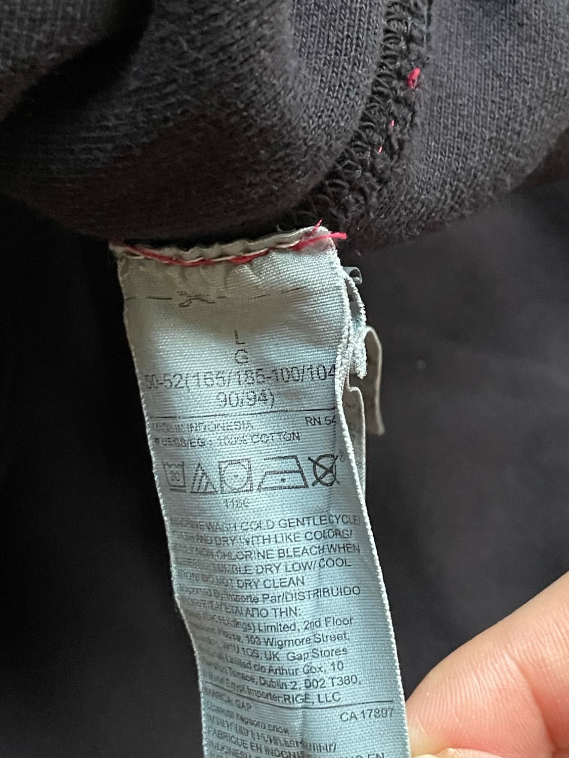 이지 갭 퍼펙트 후디 블랙 새상품 yeezy gap 상품이미지7