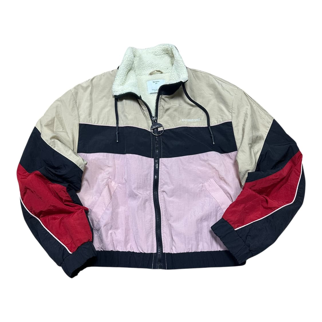 ✨ (바배) 버쉬카 양털 바람막이 크롭 자켓 상품이미지1