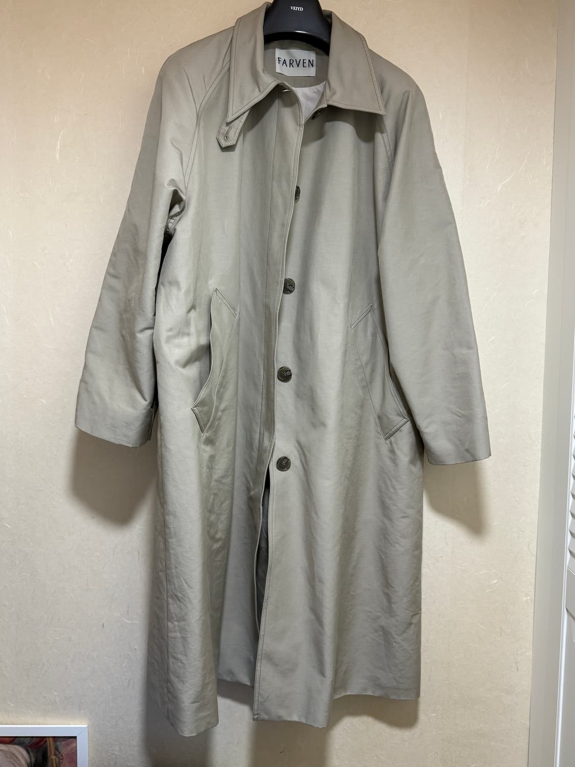 파르벵 클래식 롱코트 트렌치코트 상품이미지5