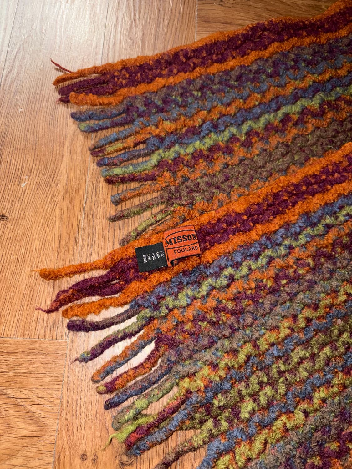 미쏘니 무지개 머플러 상품이미지5