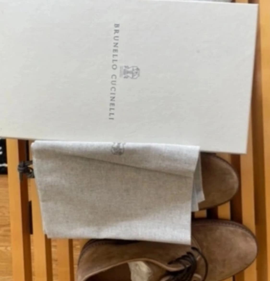 브루넬로 쿠치넬리 스웨이드 더비 280 새상품 상품이미지3