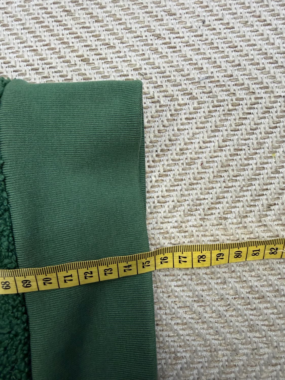 정품) COS 코스 남성 오버핏 후리스 가디건 S 상품이미지9