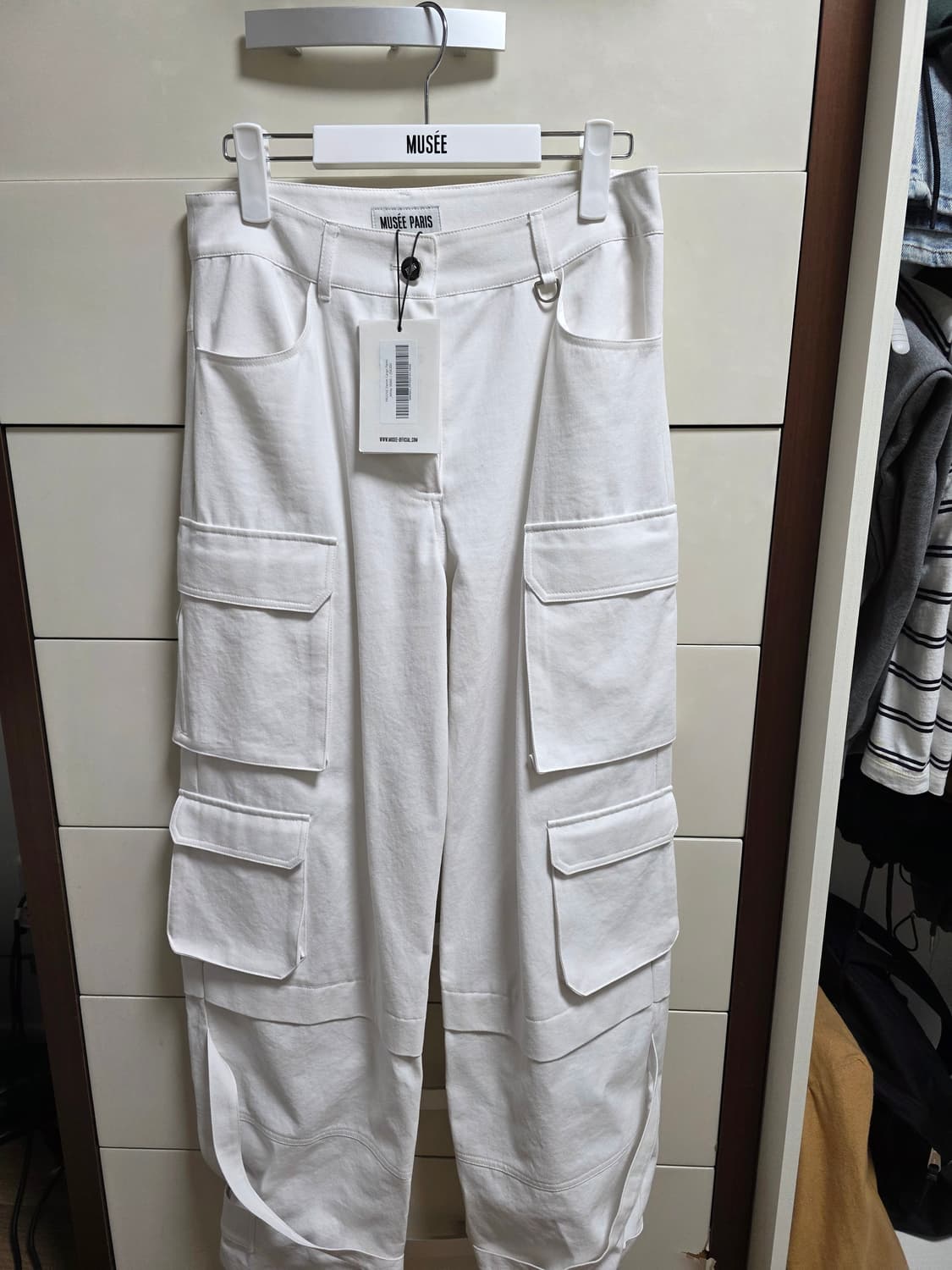 3th 뮤제 데님 카고 팬츠 38  (55반~66) 상품이미지4