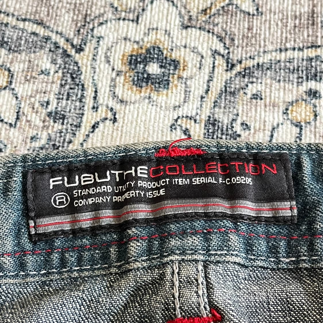 후부 포드 머스탱 힙합 데님팬츠 상품이미지4