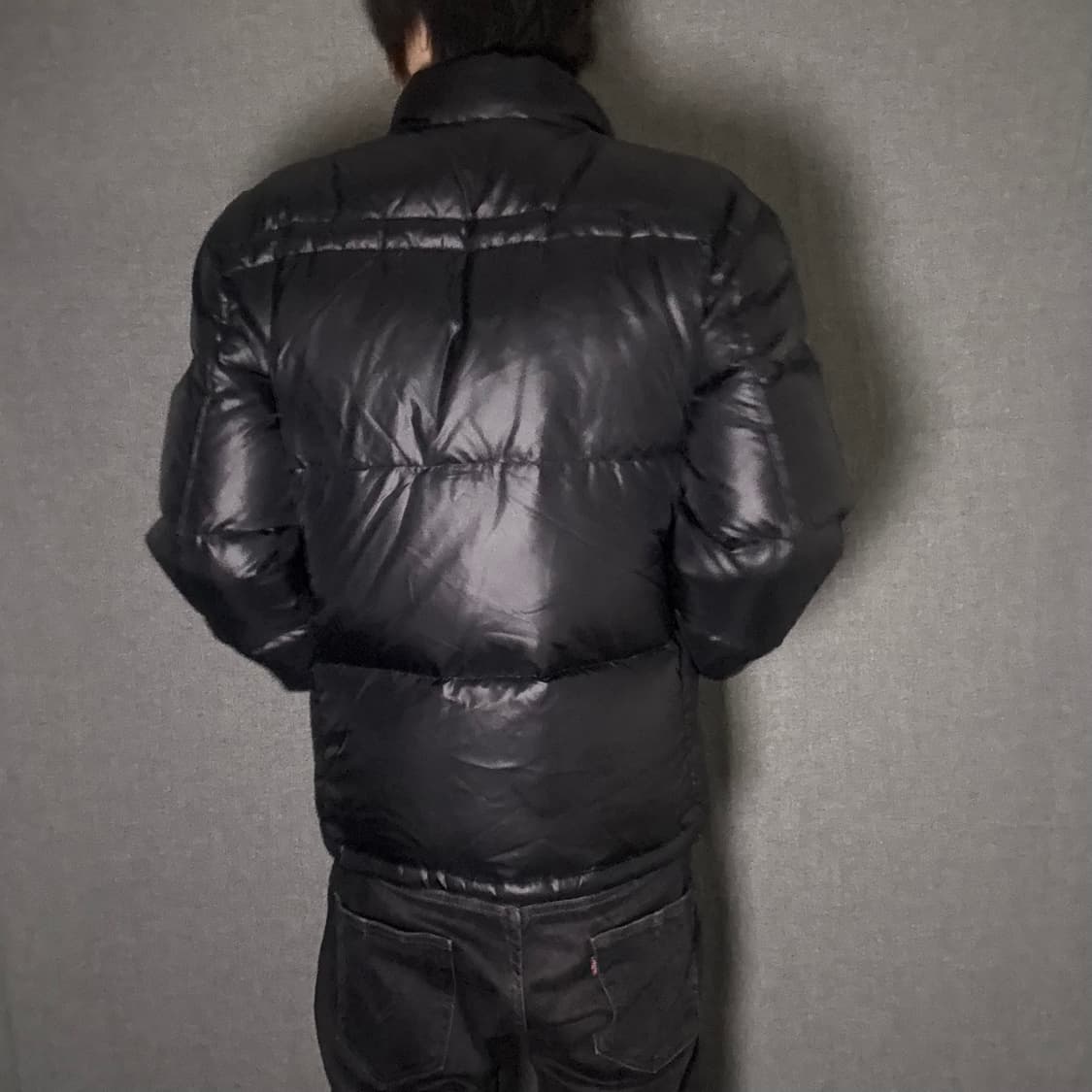 y2k Black Padding Jumper 상품이미지5