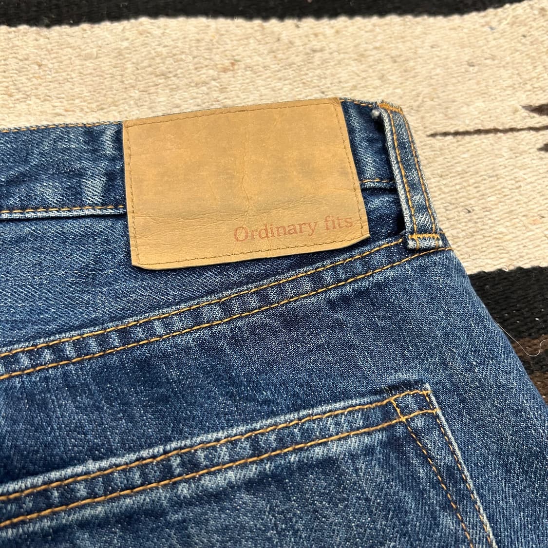 오디너리핏츠 셀비지 데님팬츠  상품이미지4