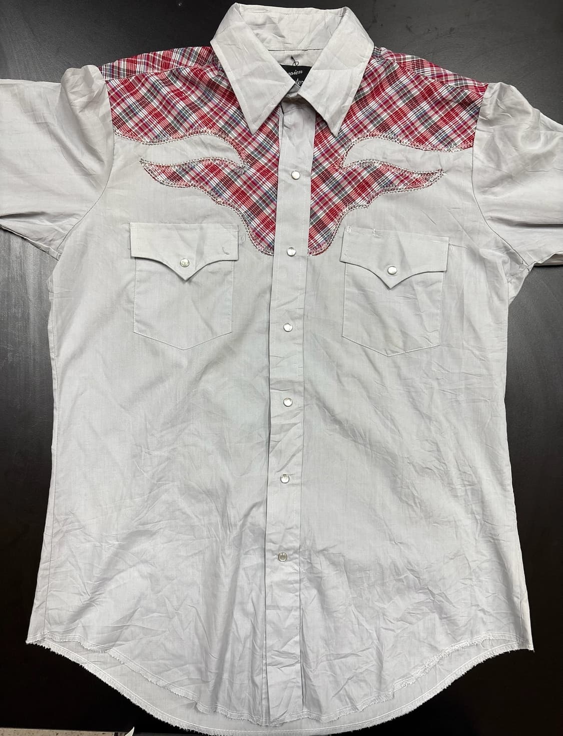 빈티지 웨스턴 무드 셔츠 상품이미지3