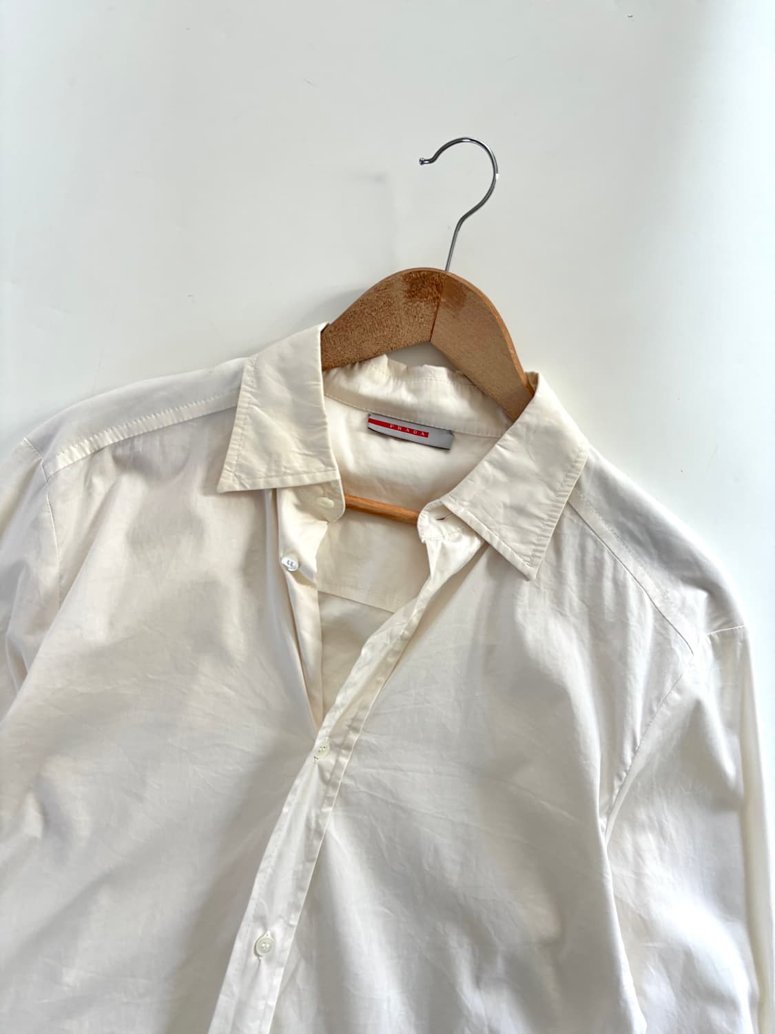 Prada 프라다 화이트 베이직 셔츠 상품이미지6