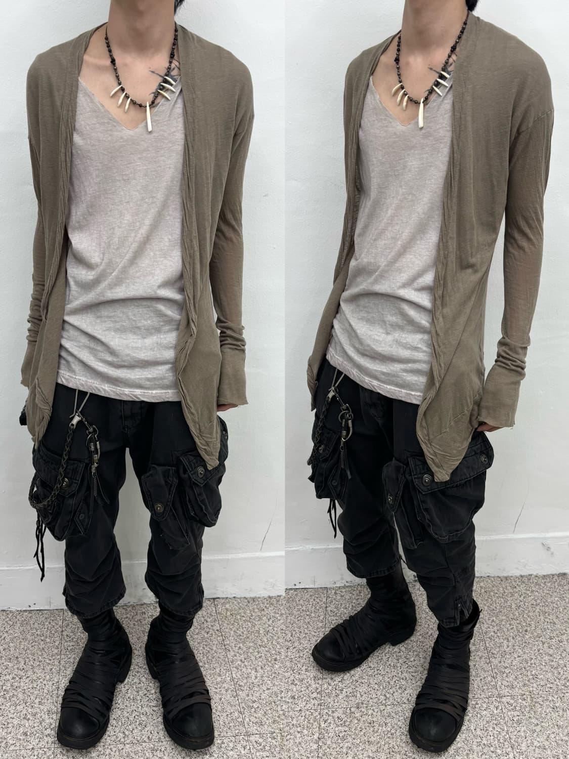 If six was nine desert shade cardigan 상품이미지1