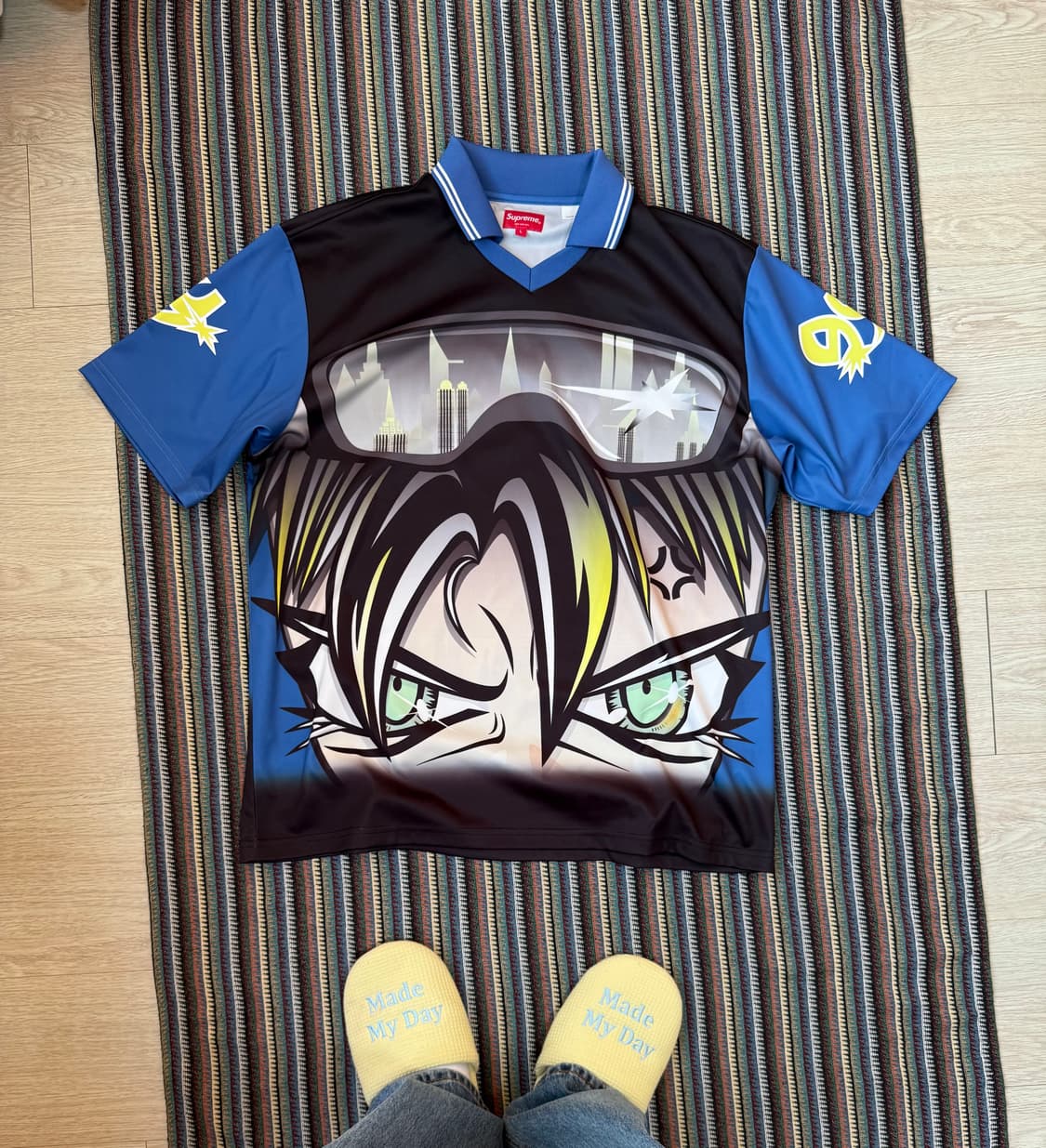 슈프림 캐릭터 사커 저지 반팔 상품이미지2