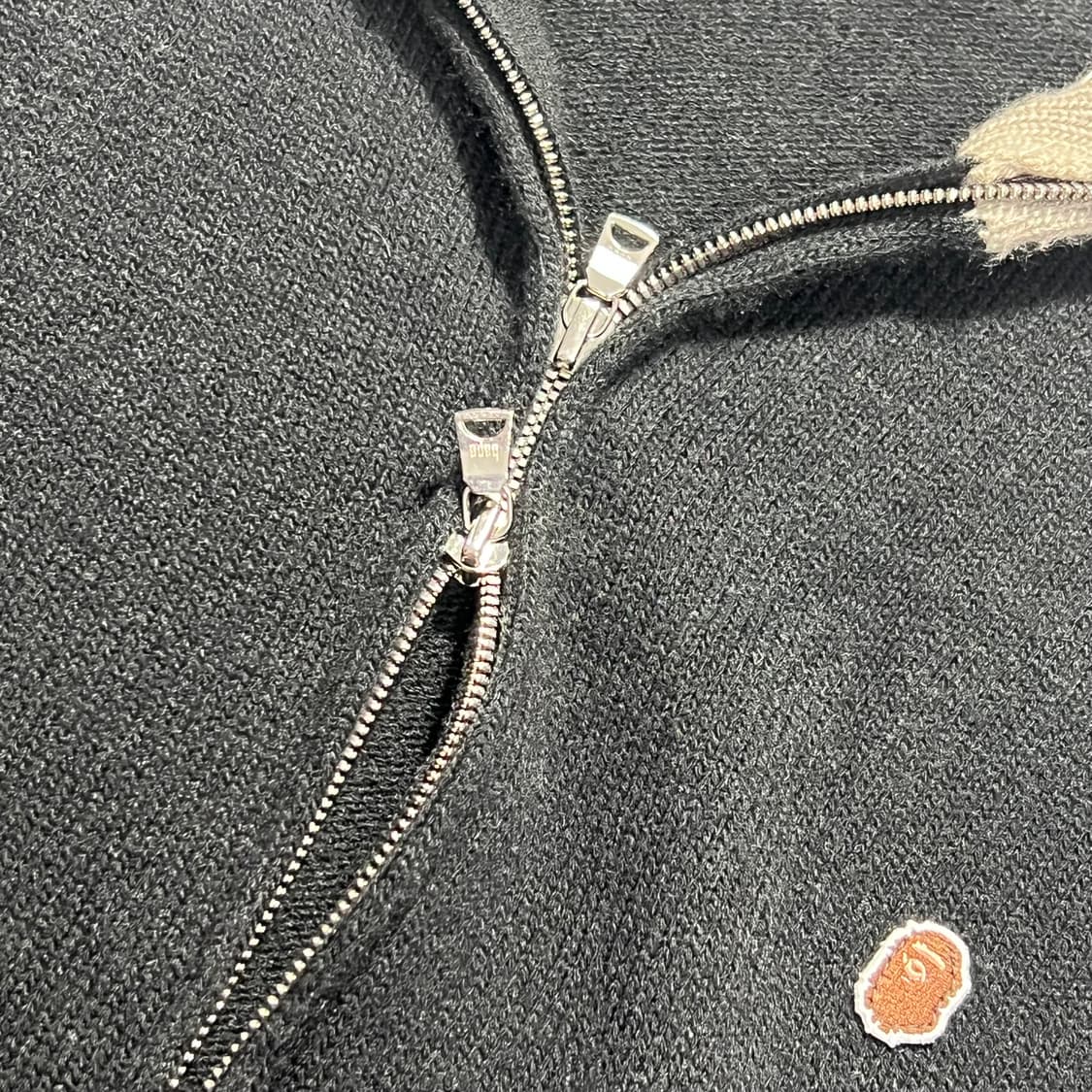 Bape 00s Knit Full Zip Icon Hoodie 상품이미지5