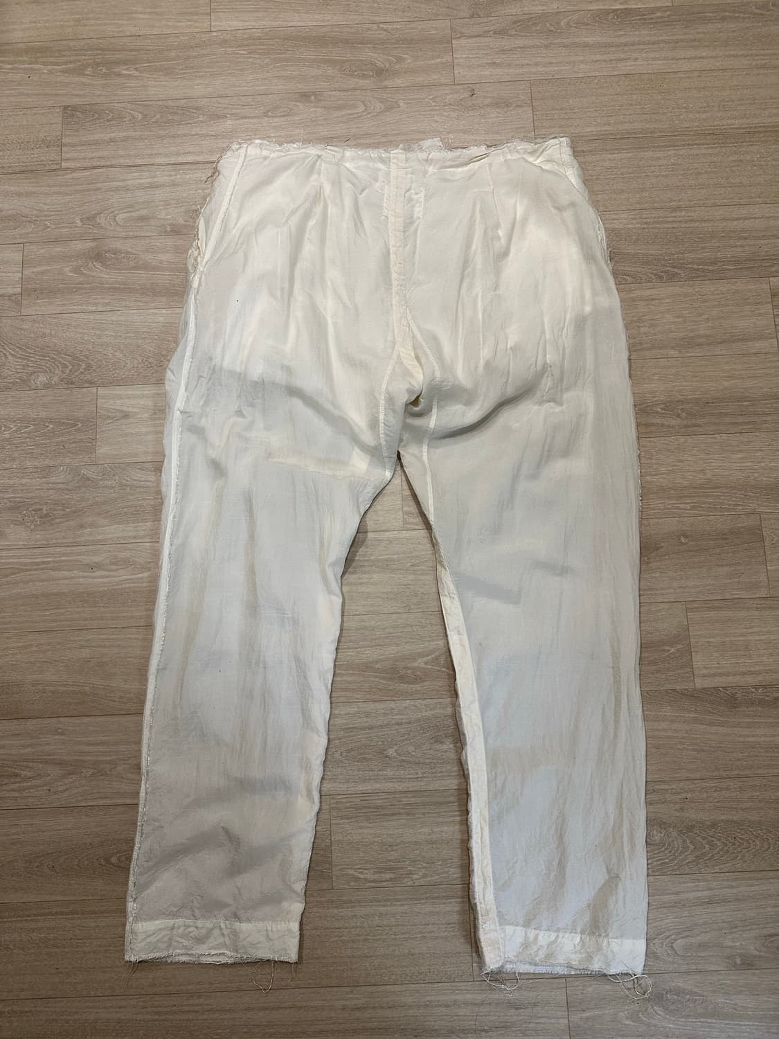 솔로이스트 데끼 실크 랩팬츠 48 상품이미지3