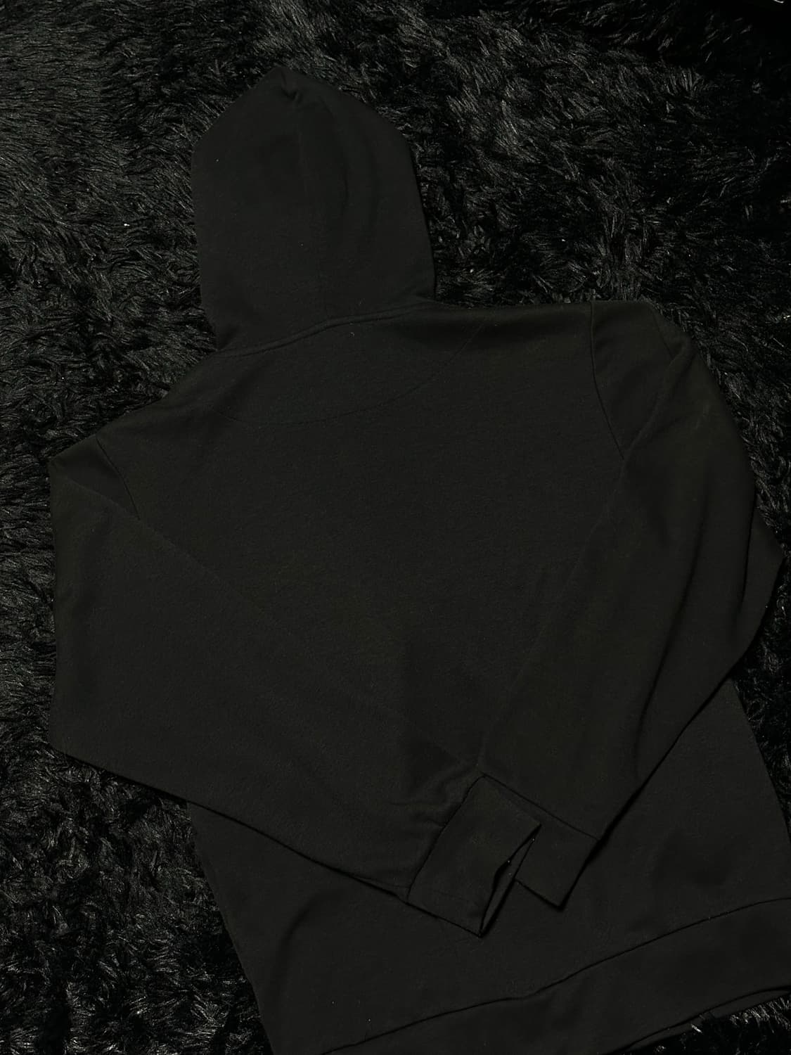Set- Gray&Black Lettering Hooded Zip-Up 상품이미지4