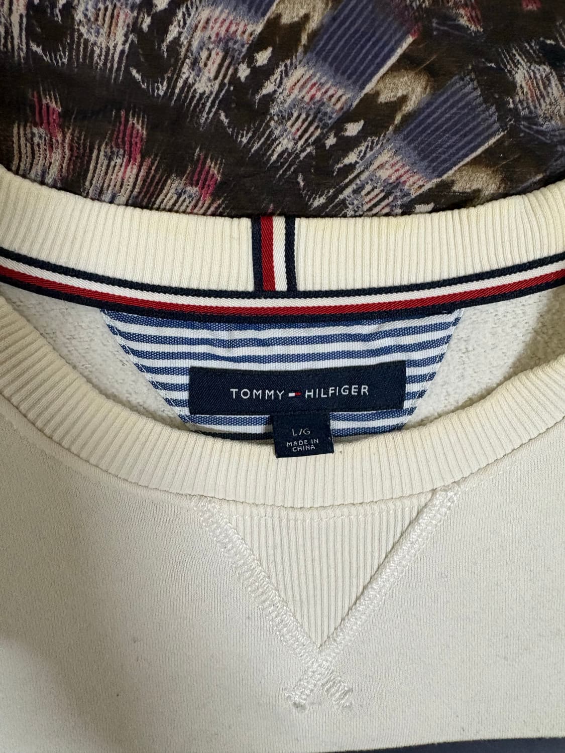 타미힐피거 빅로고 맨투맨 상품이미지2