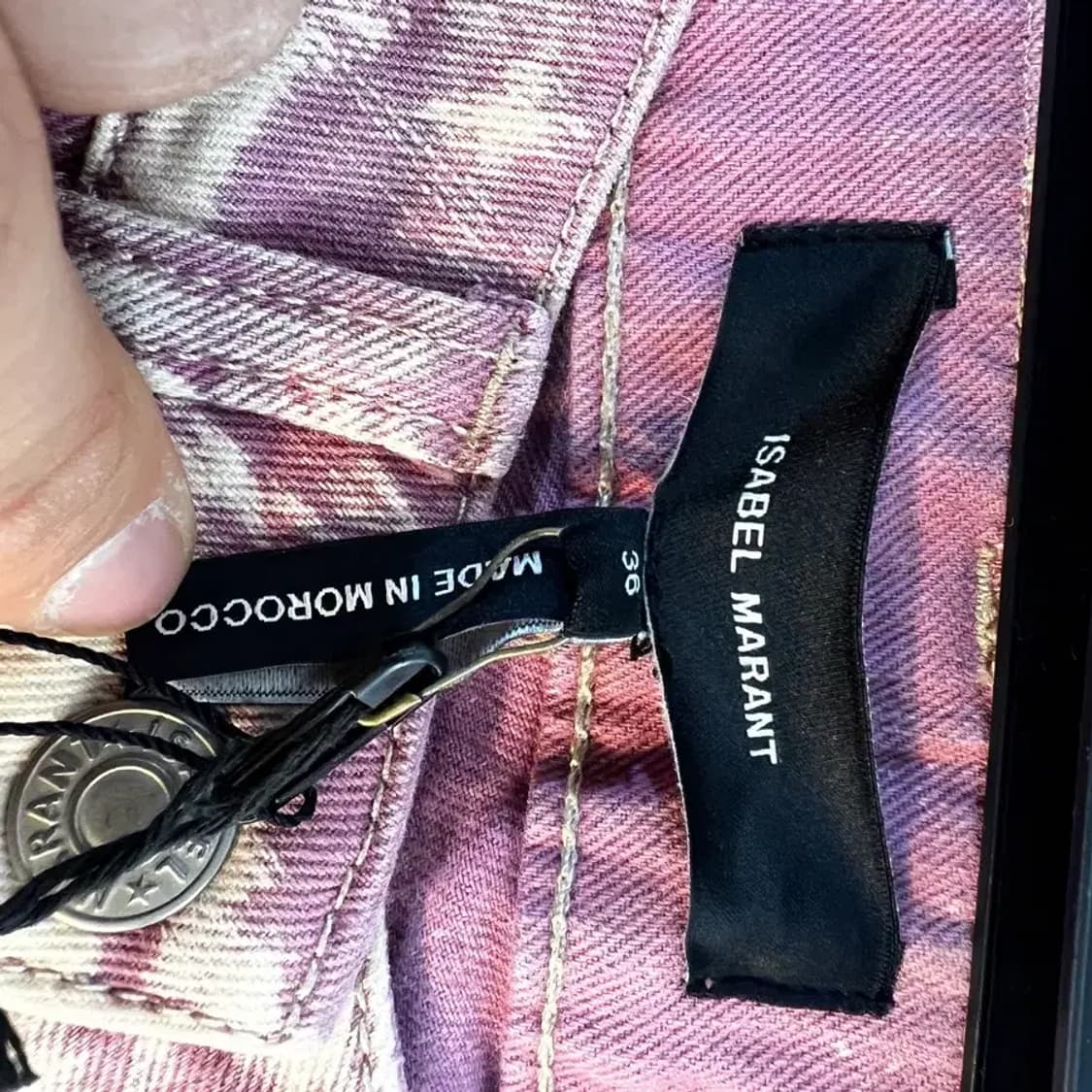 Isabel Marant 패치워크 청바지 36 새상품 상품이미지8