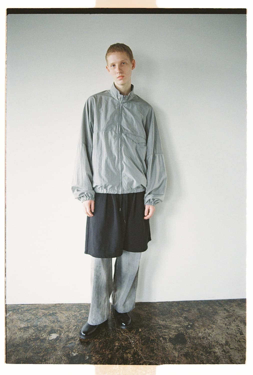 Ancellm 안셀름 기모노 블루종 자켓 블랙 상품이미지4