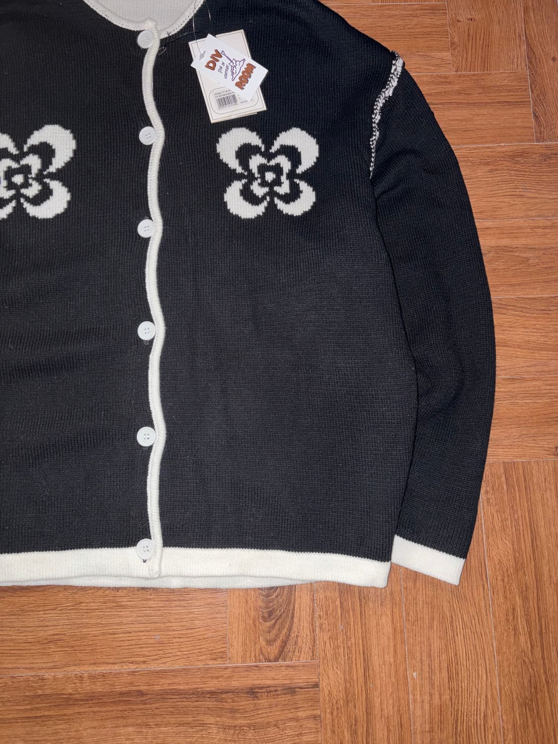 엑스톤즈 리버시블 플라워 가디건 상품이미지9