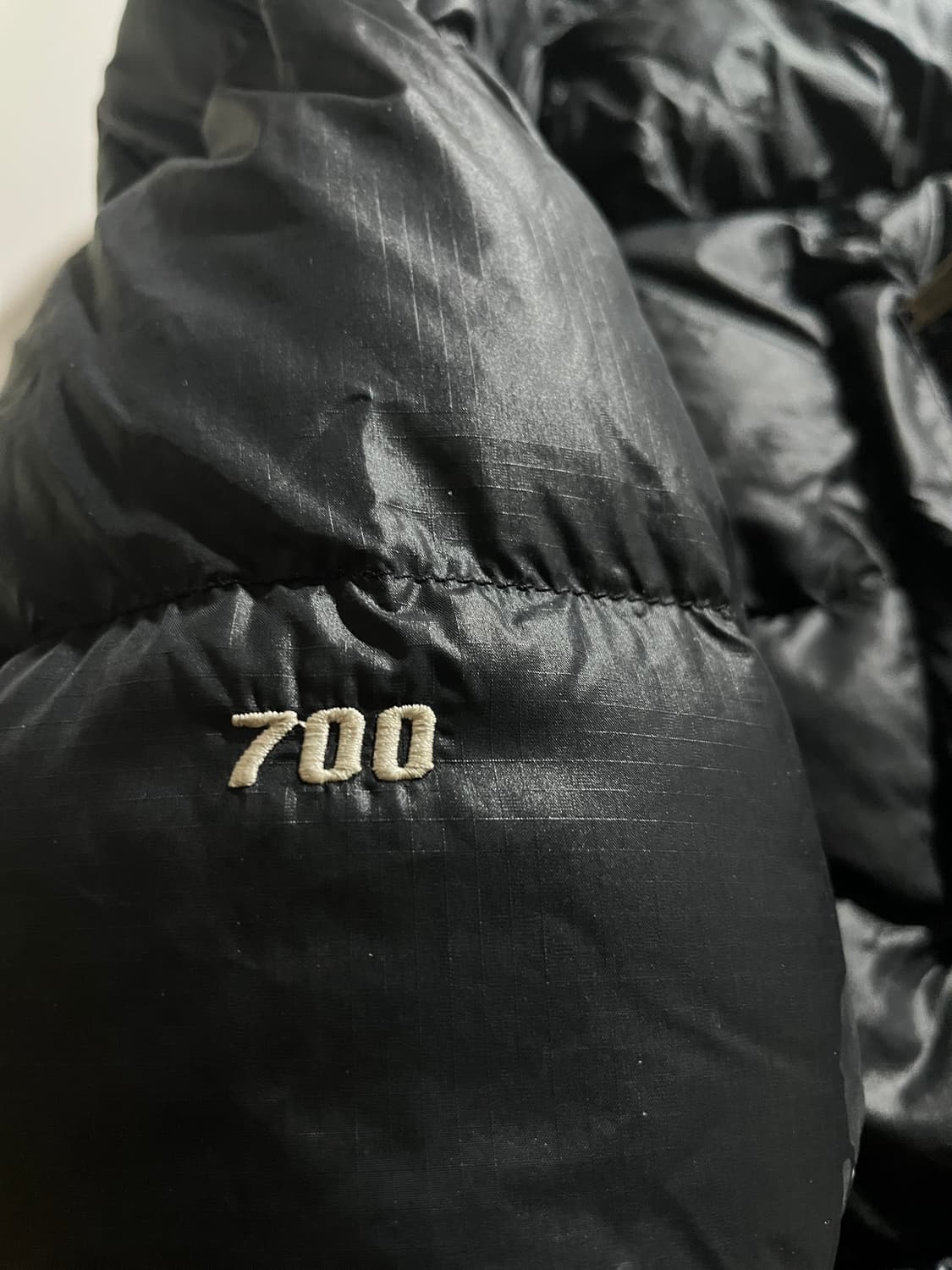 노스페이스 눕시 700 패딩 블랙 M 상품이미지5