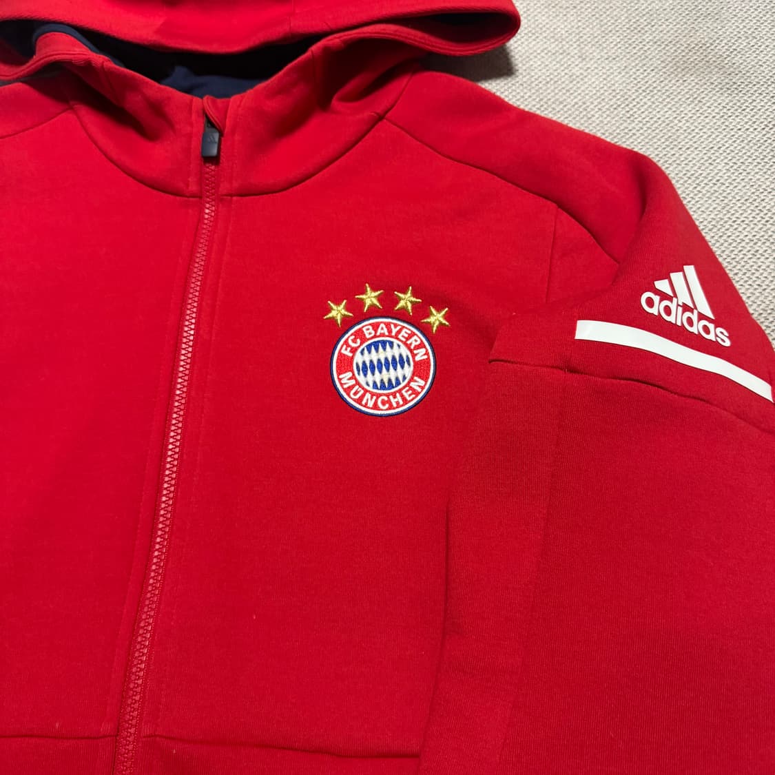 아디다스 바이에른 뮌헨 후드집업 상품이미지2
