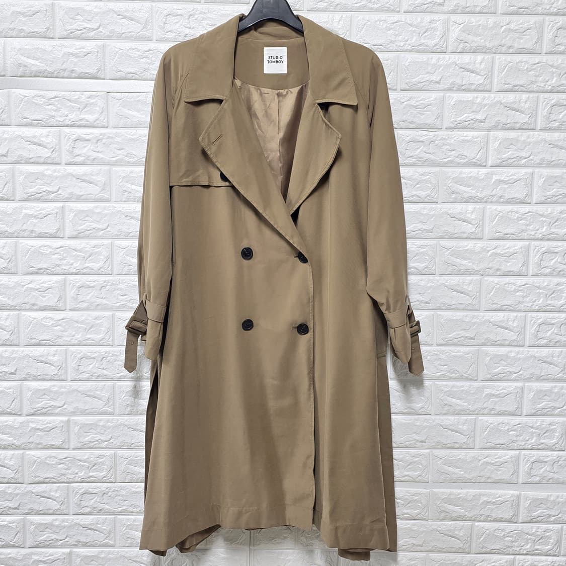 택포) XL 스튜디오 톰보이 트렌치 코트 상품이미지1