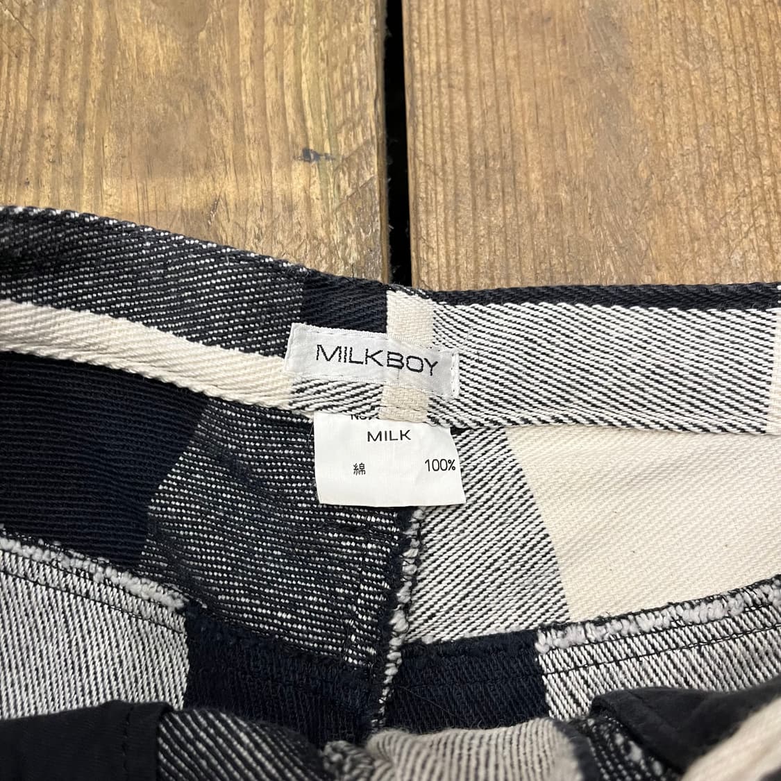 milk boy 밀크보이 코튼 팬츠  상품이미지4