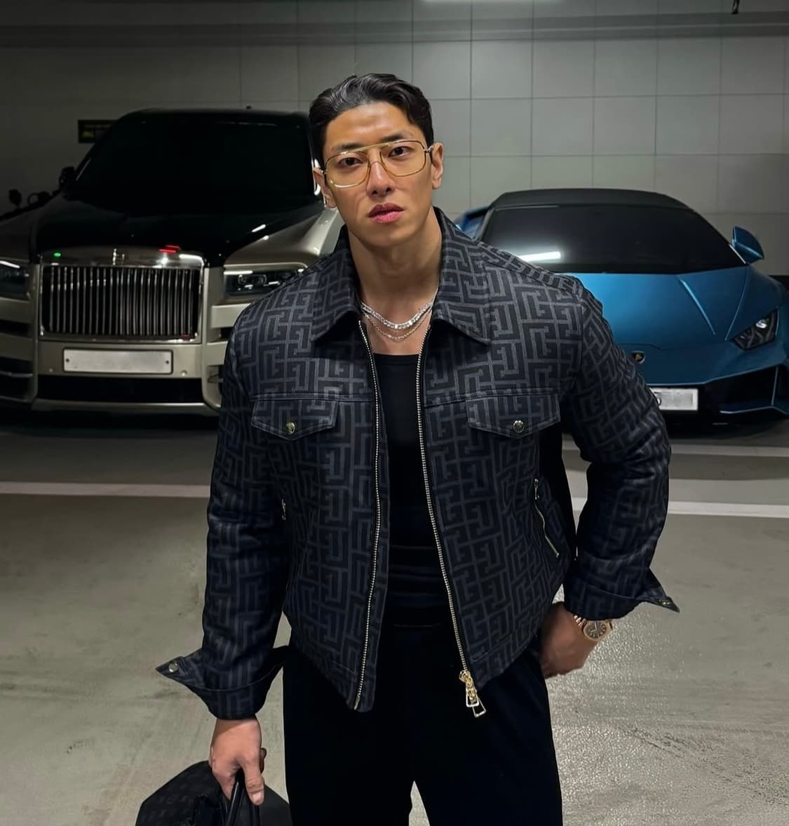 라피나토 RT 모노그램 트러커 블랙 50 상품이미지3