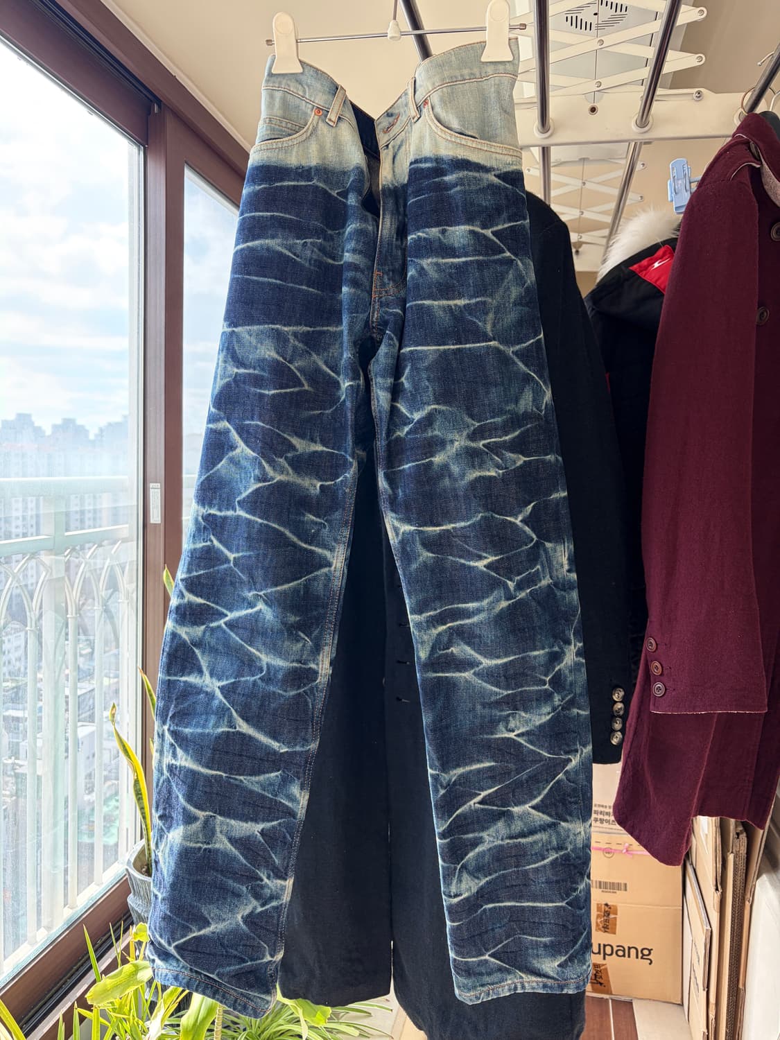 마틴로즈 크링클 데님 진 상품이미지2