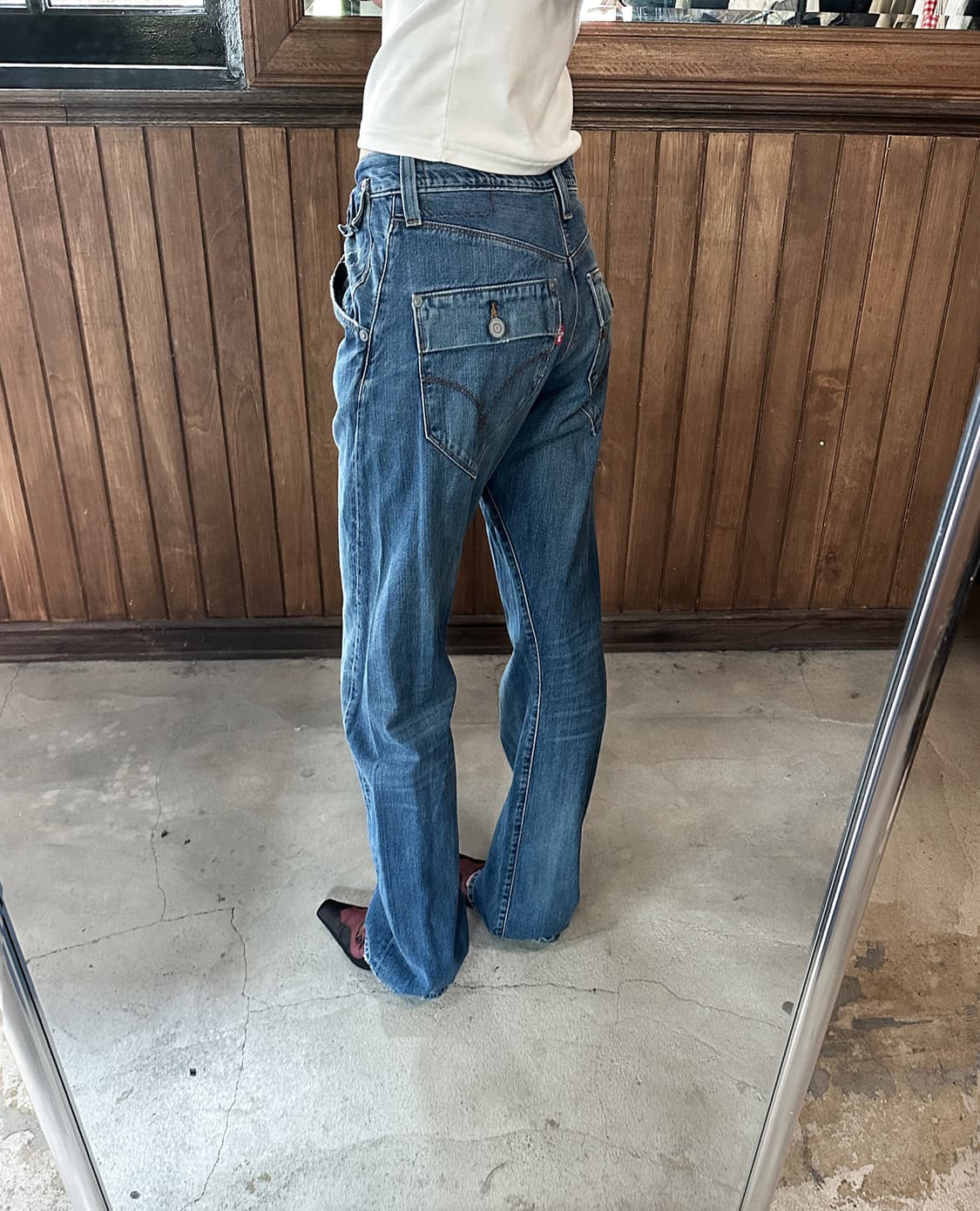 LEVI'S engineered coin pocket w28 상품이미지3