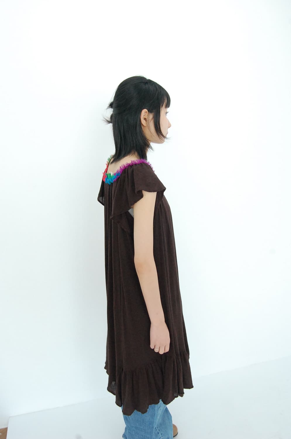 Sunao kuwahara frill one piece 상품이미지6