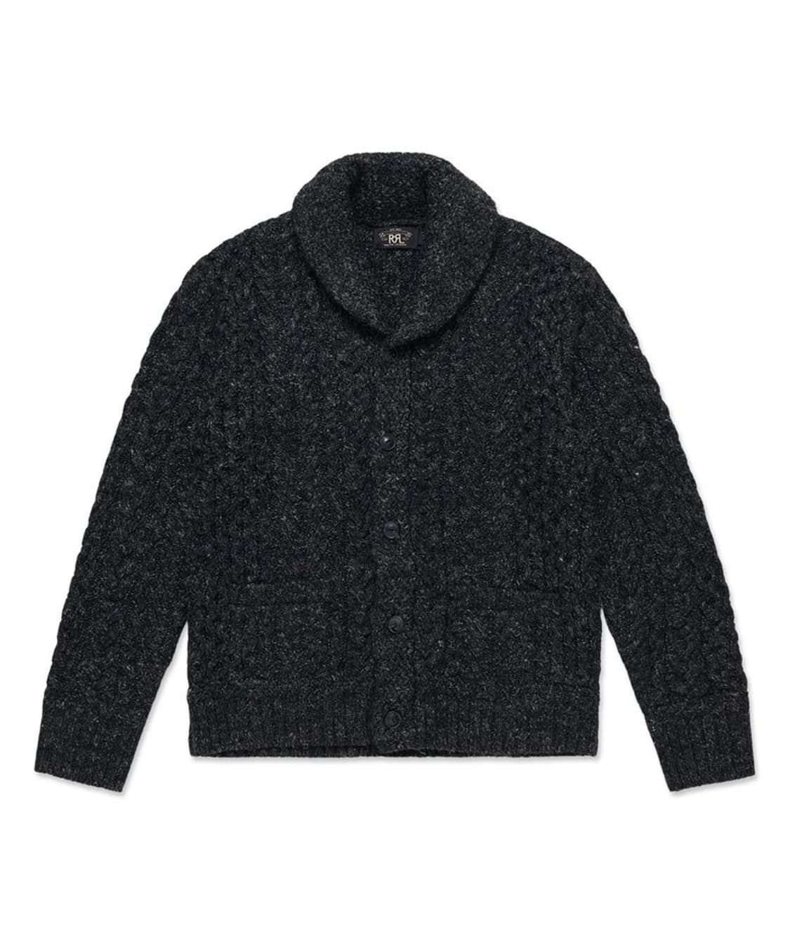 더블알엘 숄카라 헤비울 가디건 (L) 상품이미지1